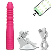 Xbonp 3 in 1 Rabbit Vibrators for Women G-Spot Vibrator with Sucking Sex Toys Purple
