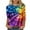 Multicolor Plus Size Blouse for Women_b, variant on CYMMPU Flower Printed 3/4 Sleeve Blouses for Women Dressy Casual Loose Fit Summer Fashion Shirts Spring Tunic Tops Round Neck Lightweight Basic T-Shirts Multicolor XXXXXL