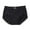 Black, variant on yunLCZ Women Seamless Hipster Underwear Women's And Comfortable Cotton Underwear Women's Inner Crotch Pleated Lace Lace Lace Large Base Underwear Stretch Cool Underwear for Women
