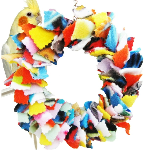 Bonka Bird Toys 1468 Cuddle Ring Bird Toy.
