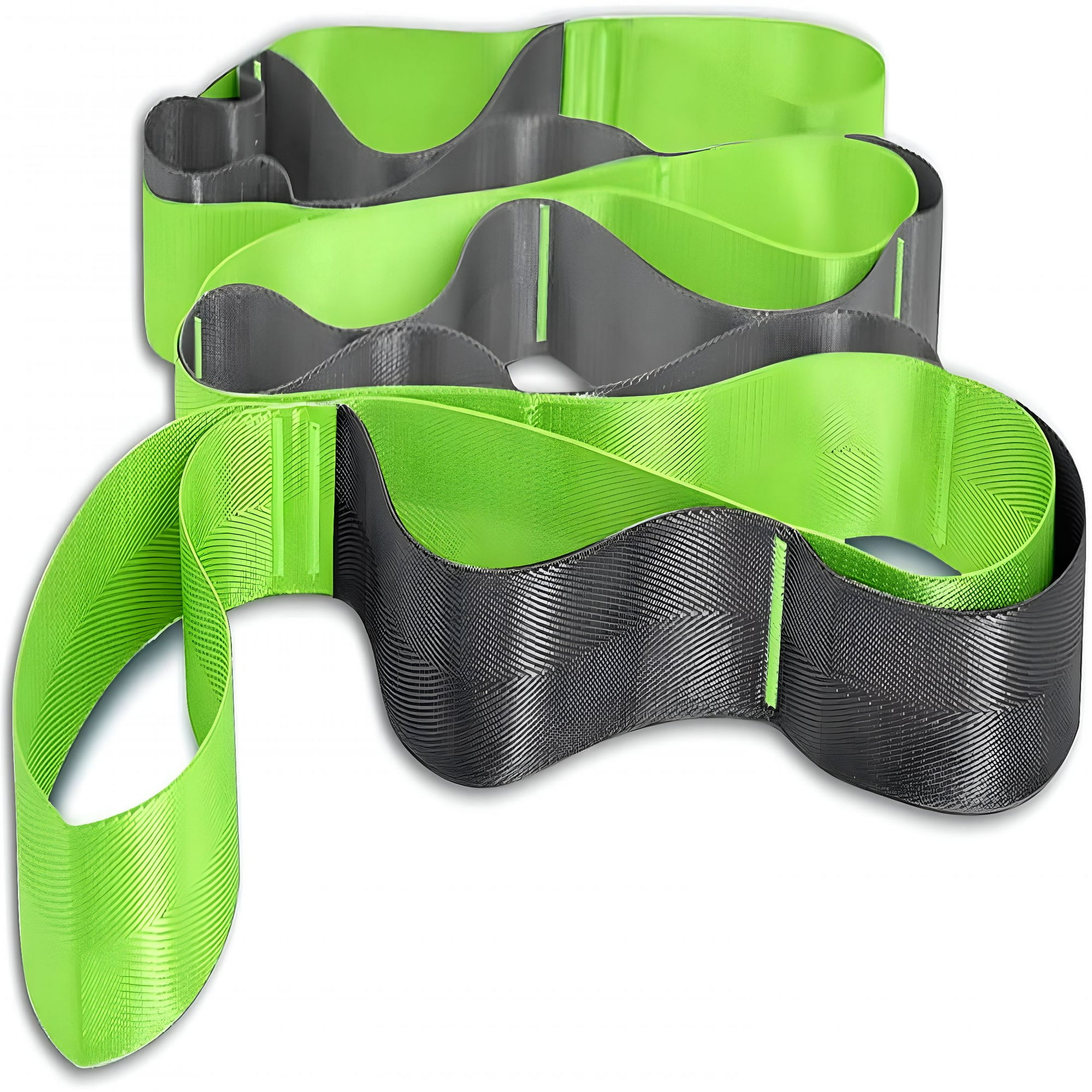 BESTSKY Yoga Strap Stretch Straps for Physical Therapy Pilates Stretching Exercise Bands Non-Elastic Multi s