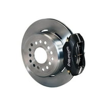 Wilwood 140-11828 Forged Dynalite Pro Rear 12.19" Big Brake Kit With Black Calipers, Compatible with 1957-1962 Corvette & 1959-1964 Chevrolet Cars with 2.46 Offset