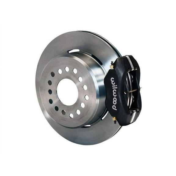 Wilwood 140-11828 Forged Dynalite Pro Rear 12.19" Big Brake Kit With Black Calipers, Compatible with 1957-1962 Corvette & 1959-1964 Chevrolet Cars with 2.46 Offset