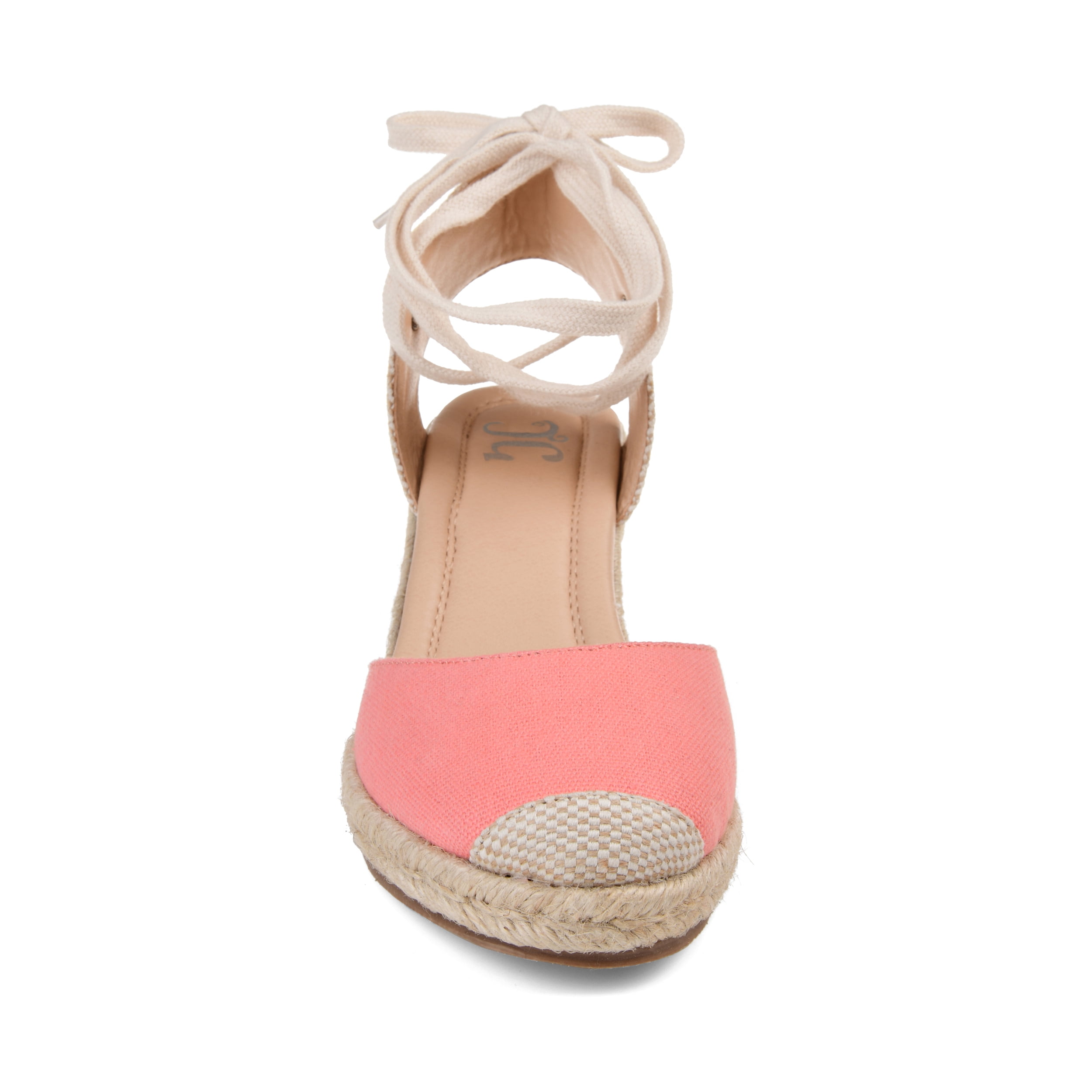 Journee Womens Monte Wedge Heel Espadrille Sandals, Widths Available