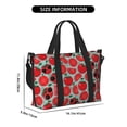 thumbnail image 2 of Honeii Cute Tomato Print Hand Travel Bag,Travel Duffle Bag, Waterproof Weekender Bag,Carry On Tote Bags,Weekender Tote Bag,for Weekend and Business Travel, 2 of 7