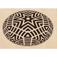 thumbnail image 1 of Ahgly Company Machine Washable Indoor Rectangle Transitional Golden Blonde Gold Area Rugs, 4' x 6', 1 of 7
