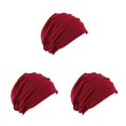 thumbnail image 3 of Qarigey Gorro de verano, gorro de dormir de aspecto exquisito cómodo, gorros suaves, suministros para la cabeza, regalos de cumpleaños, rosa Type1 NO1, 3 of 6