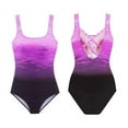 thumbnail image 2 of Women One Piece Swimsuit with Detachable Padded Cups X Back Swimming Suit, 2 of 7
