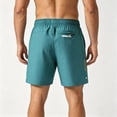 thumbnail image 3 of Homeyce 5" Athletic Running Shorts for Men Quick Dry Elastic Waist Shorts with Side Pockets Lightweight Gym Workout Hiking Shorts 5/7/9inch Inseam Drawstring Shorts,Blue X4XL, 3 of 4
