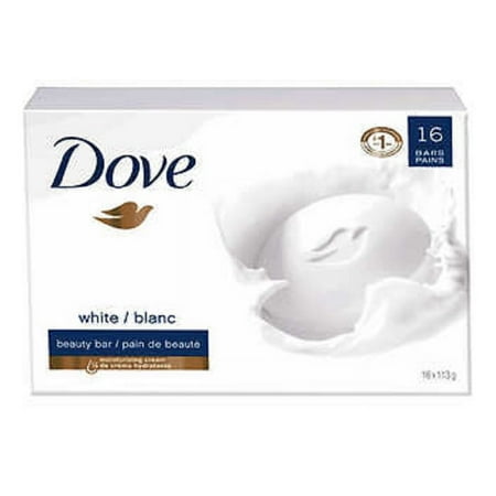 Dove Beauty Bar, White 4 oz, 16 Bars