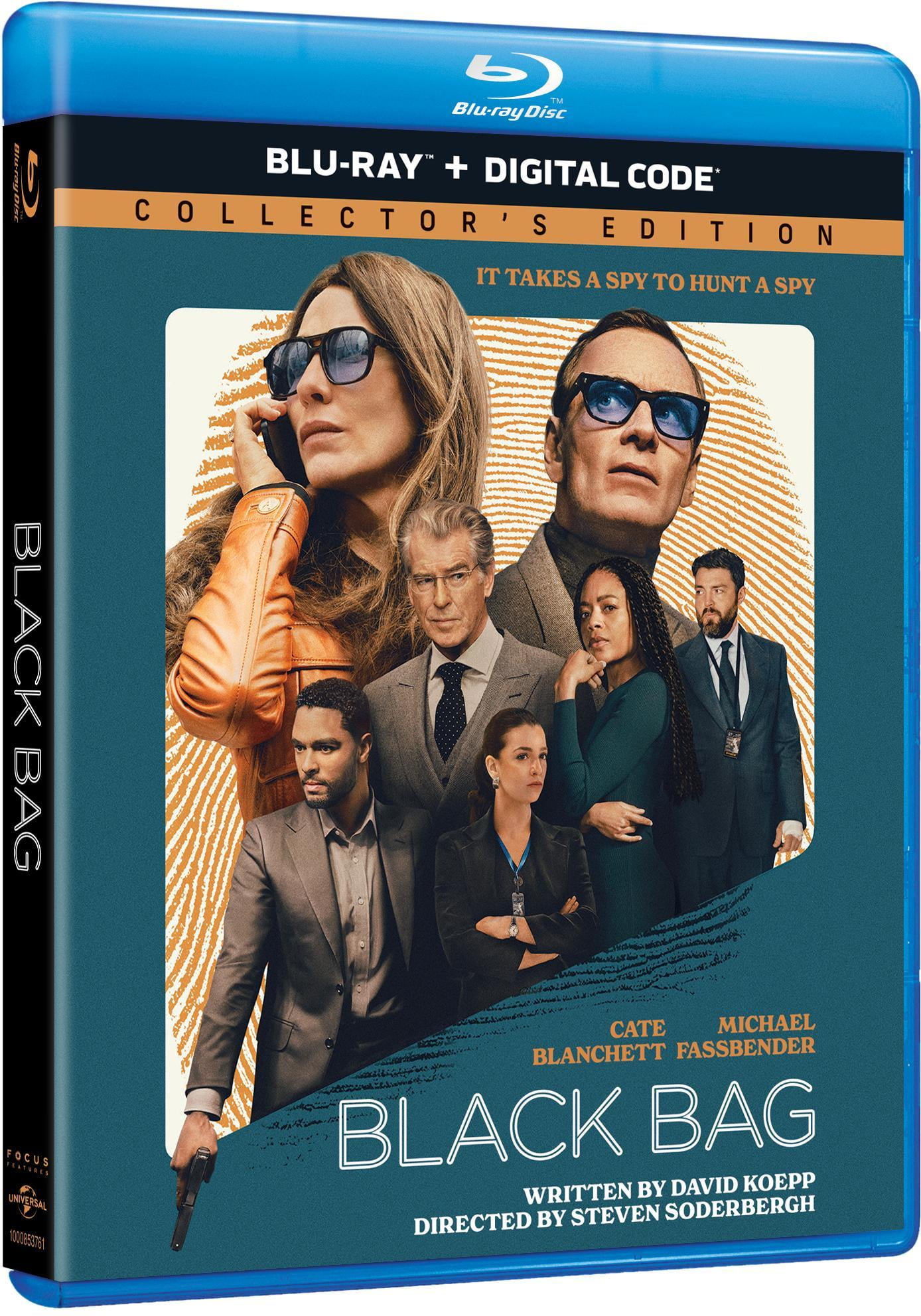 SDS Black Bag Blu-ray Digital Copy Thriller Drama Suspense Rated R