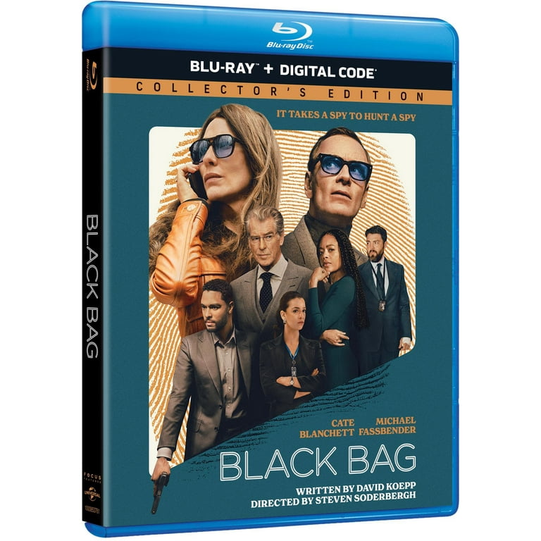 SDS Black Bag Blu-ray Digital Copy Thriller Drama Suspense Rated R