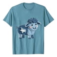 thumbnail image 4 of CHUMUD Womens Summer T Shirts Short Sleeve Crew Neck Sheep Tees Trendy Casual Loose Fit, 4 of 4