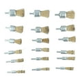 thumbnail image 1 of 6Mm Shank Copper Plating Stainless Steel Wire Wheel Brushes Grinder Rotary Tool, 1 of 8
