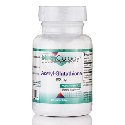 nutricology acetyl glutathione Acetyl-Glutathione 100 mg - 60 Tablets by Jamaica