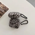 thumbnail image 6 of 6PCS Leopard Print Earphone Case for airpods Silicone Protective Cover for Apple Airpods Generation Shell with Hook (01,For airpods 4), 6 of 7