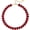 Burgundy, variant on Colorful Beaded Necklace for Women Unique Resin Beads Choker Necklaces Boho Statement Chunky Necklace Summer Vacation Jewelry