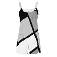 thumbnail image 4 of Aueoeo Short Jumpsuits for Women Summer Casual Sleeveless Romper Loose Strap Shorts Overalls Jumpsuit with Pockets 2024 Clothes On Clearance, 4 of 5