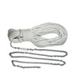 thumbnail image 2 of Lewmar Boat Anchor Rode 69000332 Three Stand; 1/2 Inch Diameter x 150 Foot Length; White; Nylon, 2 of 4