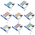 thumbnail image 3 of Tholdsy Biela de coche con Control remoto de 6 uds, piezas de vehículo controladas ajustables, repuesto de montaje de coches para WLtoys silver Kits de construcción modelo rojo Tholdsy FN001591-03, 3 of 5