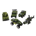 thumbnail image 3 of 5pcs Mini Military Vehicles Models Alloy Car Model Mini Diecast Car Toys, 3 of 8
