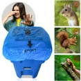 thumbnail image 6 of Trash Smell Buster 95 Gallon Outdoor Plastic Garbage Cans with Covers, Blue, 6 of 15