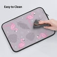 thumbnail image 6 of Bingfone Pink Flamingo Laptop Sleeve Case 15 Inch, 360° Protective Computer Carrying Bag, 6 of 9