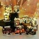 thumbnail image 2 of Christmas Village Houses Santa Claus Snowman Train Snow Scene Led Light Up Christmas Decor Resin, 2 of 4