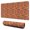 Orange Dinosaurs Skeletons, variant on Long Mouse Pads for Desk,Pink Cartoon Dinosaurs Cacti Pattern Desk Mats on Top Of Desks, Desk Mouse Pad Extra Large with 3mm Non-Slip Base and Stitched Edge for Gaming,Office,Work,Home 31.5"x11.8"