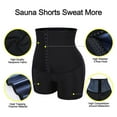 thumbnail image 5 of Lilvigor Sauna Sweat Shorts for Women Sauna Waist Trainer Compression Shorts for Women Workout High Waist Shaper Suits, 5 of 7
