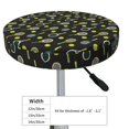 thumbnail image 4 of Round Bar Stool Seat Covers, Tennis Rackets Elastic Round Chair Cover Stool Seat Slipcover Bar Stool Cushions Round Pad for 12-14 inch, 4 of 7