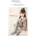 thumbnail image 4 of wsevypo Girls' Elastic Waist Solid Stockings, Slim Fit Socks Tights in Various Colors, 4 of 4