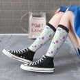thumbnail image 5 of KLL Happy Easter Print Cool Socks Men's Women's Crew Socks Funny Crazy Novelty Stockings, 5 of 6