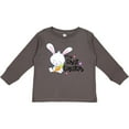 thumbnail image 3 of Inktastic My 1st Easter with Cute Bunny and Carrot Boys or Girls Long Sleeve Toddler T-Shirt, 3 of 5
