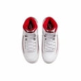 thumbnail image 3 of Ni - ke [DQ8562-101] Men's Air Jordan 2 Retro Italy White Fire Red Sneakers *NEW*, 3 of 5