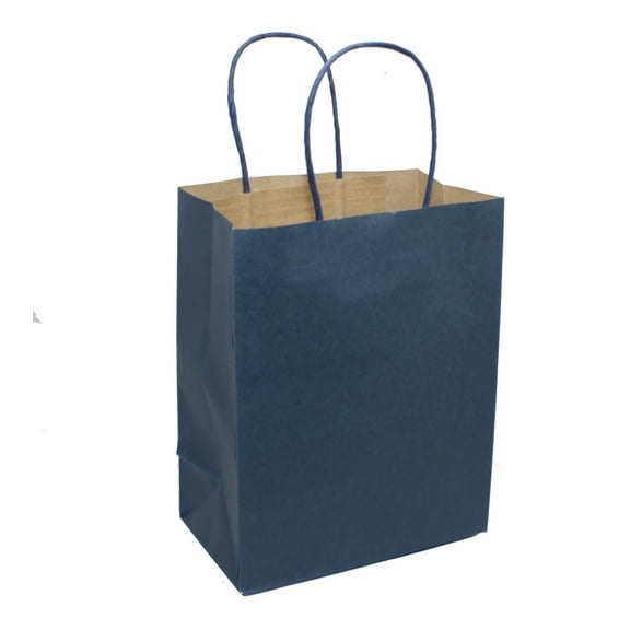 Medium Kraft Gift Bag - Navy Blue