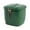 Green, variant on SHENGXINY Rice Bucket Clearance Large Airtight 20Lb Rice Container, Food Storage Cereal Container, Pet Dog Food Container With Wheels + Measuring Cup, Flour Grain Container For Household Khaki