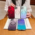 thumbnail image 6 of Decase for iPhone 14 6.1 Inch Slim Gradient Case, MagSafe Magnetic Wireless Charging Military Grade Soft TPU Drop Protection Shockproof Ultra-Thin Glossy Case for iPhone 14,A, 6 of 6