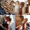 thumbnail image 5 of Jiarry Teak Wooden Kitchen Cookware Set, 2 Pieces, 5 of 5