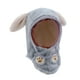 thumbnail image 5 of Gorro de invierno Yinane para niños con Mascarilla facial orejeras a prueba de viento orejas de Conejo azul, 5 of 8