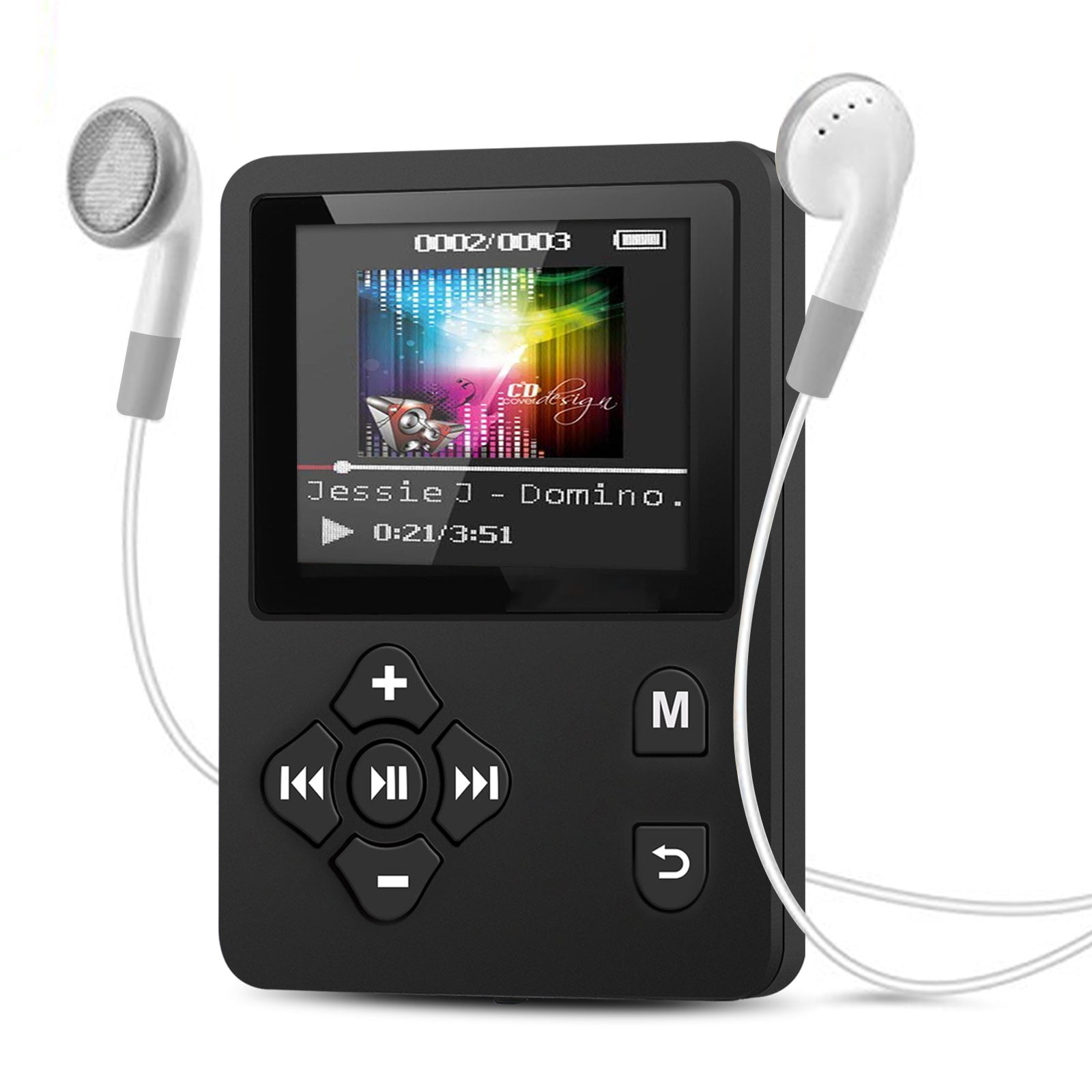 MP3 Player - 32GB Supported MP3 Player, Portable Lossless Sound MP3 ...