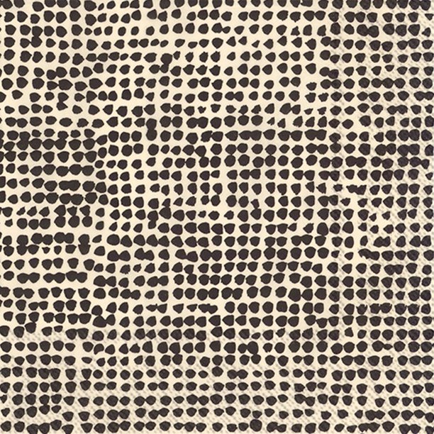 Boston International C771367 Ihr Marimekko Cocktail Beverage Paper Napkins 5 X 5 Orkanen Linen Black Walmart Com Walmart Com