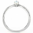 thumbnail image 3 of Luxe Jewelry Designs Women's Stainless Steel Ring with AAA Grade Multi Color Cubic Zirconia - Size 5, 3 of 4