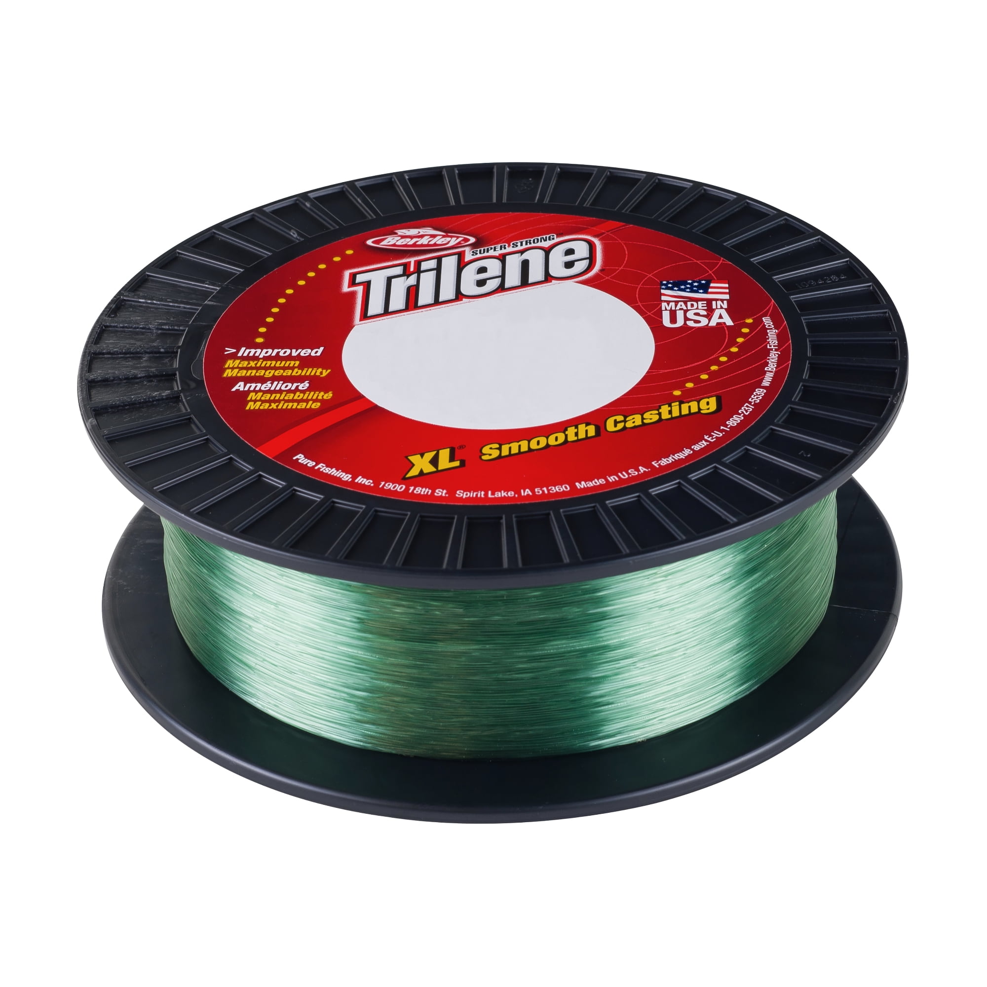 Berkley Trilene® XL®, Low-Vis Green, 12lb  5.4kg Monofilament Fishing Line  