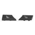 thumbnail image 5 of 1 Set Air Conditioning Button Covers Key Caps for BMW 5 6 7 X5 X6 Series A/C Heater Button Switch Cover 14 Buttons, 5 of 6