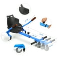 thumbnail image 4 of EPCTEK Hoverboard Seat Attachment, Adjustable Hoverboards Accessories, Hoverboard Go Kart Conversion Kit, Compatible with 6.5"/ 8"/ 10" Hoverboards self-stabilizing Scooter for Kids & Adults(Blue), 4 of 13