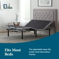 thumbnail image 3 of Lucid Advanced Power Adjustable Bed Base with Wireless Remote, USB Ports, Adjustable Head and Foot Incline, Full, 3 of 16