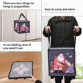 thumbnail image 2 of Home Organizer Foldable Fabric Storage Bin With Handle Santa Claus Dozing Off, 2 of 7