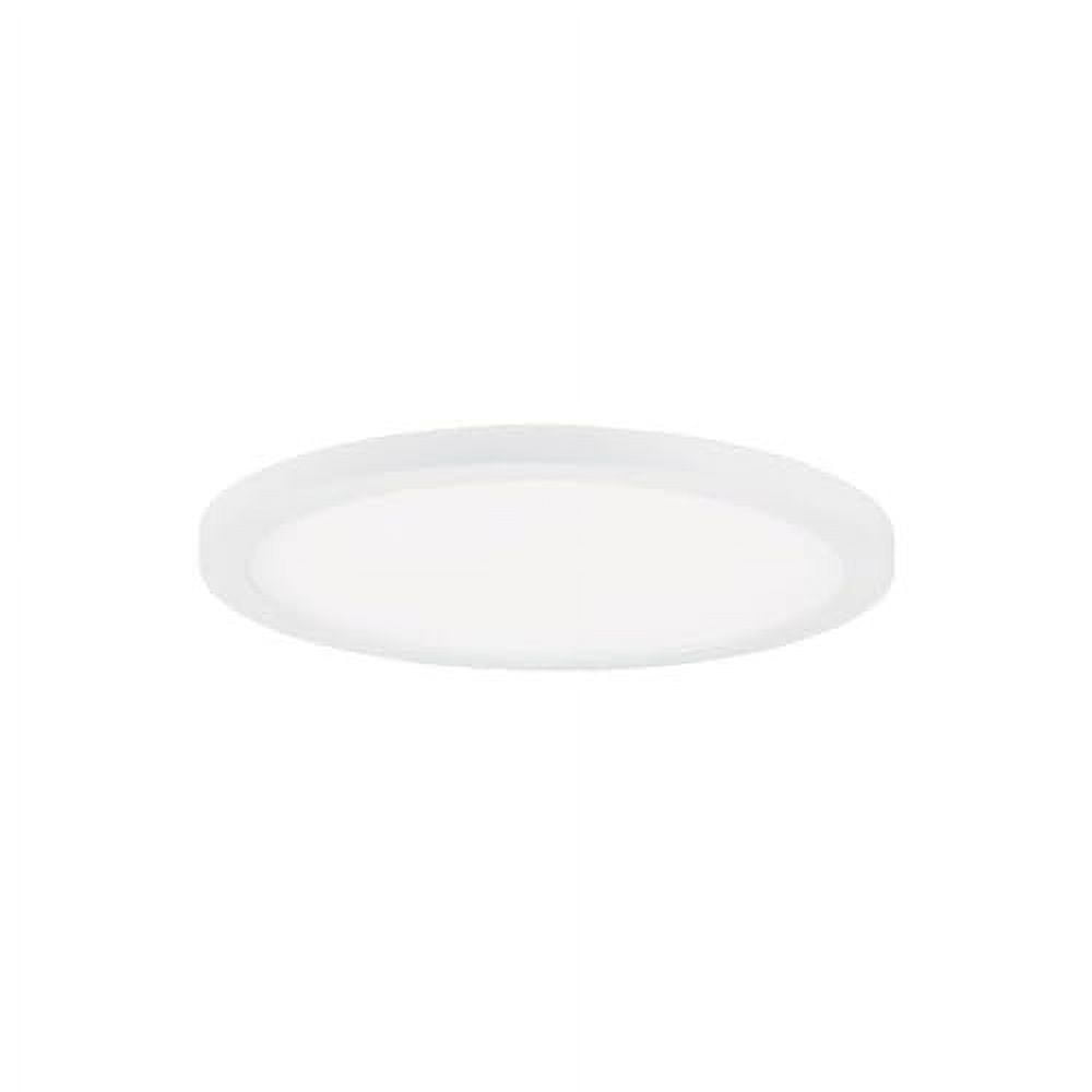 Maxim 57690WTWT 5 in. Chip White LED Flush Mount Ceiling Light