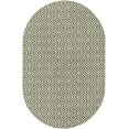 thumbnail image 3 of Jill Zarin Outdoor Collection Area Rug - Costa Rica (5' 3" x 8' Oval Green/Ivory), 3 of 3